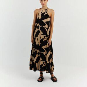 DISSH Maple Camel Slip Maxi Dress